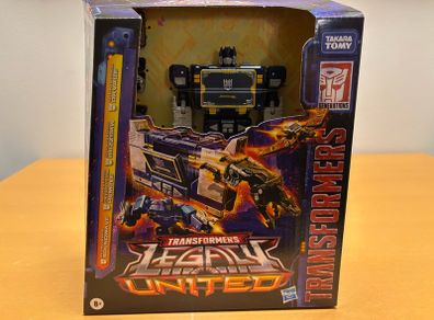 Transformers Legacy United Leader Soundwave, Buzzsaw, Rumble & lRavage (G1 Universe)