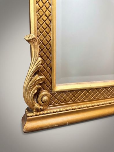 French Style Freestanding Full Length Mirror