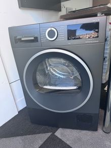 Bosch Series 6 9KG Freestanding Heat Pump Tumble Dryer Grey | WQG245R9GB