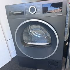Bosch Series 6 9KG Freestanding Heat Pump Tumble Dryer Grey | WQG245R9GB