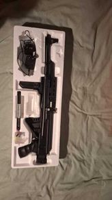 Airsoft gun AK47 Kalashnikov and accessories