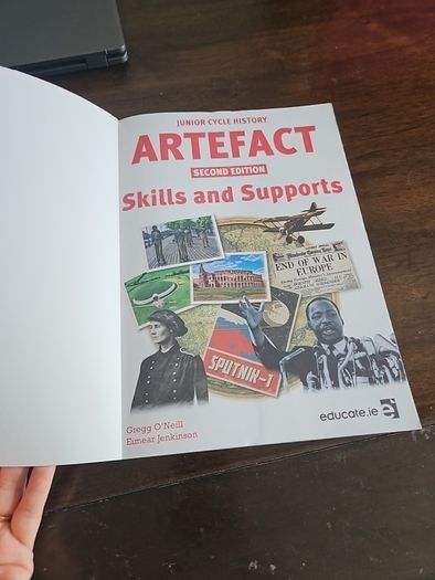 Junior cycle history artifact skills and support