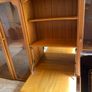 Mid 20th Century style Teak Vaneer Display cabinet Image 3