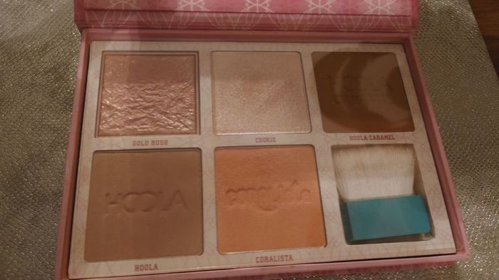 Benefit Cheekleaders Bronze Quad Pallet.