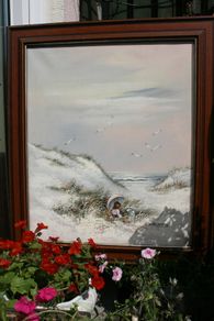 Oil painting on canvas