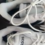 adidas white trainers new in box VL court bold Image 8