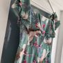 FOREVER UNIQUE green birds wide leg bardot jumpsuit Sz 12 - Rrp 249 (New) Image 4