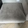 DESIGNER "Shanley interiors" custom made sofa and footstool Image 2