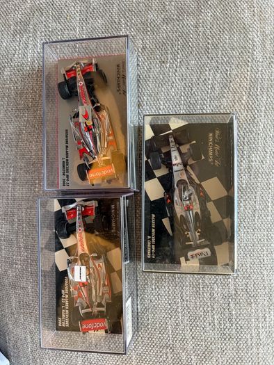 Formula One Minichamps and memorabilia Jordan