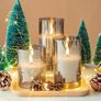 Silver Grey Glass Flameless Flickering Candles with Remote, 3 Pack Realistic LED Fake Candles 3 Inch H 4 Inch 5 Inch 6 Inch Image 6