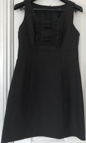 Black work wear dress from Next