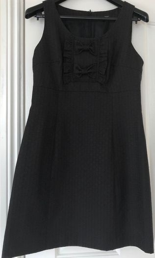Black work wear dress from Next