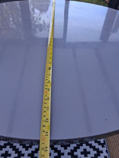 Grey dining table