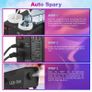 Fog Machine, 500W Smoke Machine with Wireless Remote Control & Automatic Spray Function, Mini Fog Smoke Machine for Halloween Christmas Party Wedding DJ Performance Stage Show (No Light) Image 5