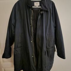 mens parka M&S 100% cotton wax jacked