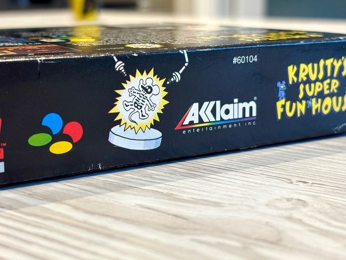 Krusty's Super Fun House for Nintendo SNES - Boxed