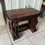 Mahogany nest of tables Image 3