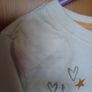 Long sleeve top Age 9 quilted detail at shoulders Image 2