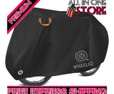 Bike Cover for 2 Bikes, Waterproof Bike Covers for Outside Storage, 190T Nylon Waterproof Bicycle Cover Anti Dust Rain UV Protection for Mountain Bike and Road Bike with Lock-holes Storage Bag (FREE SHIPPING)