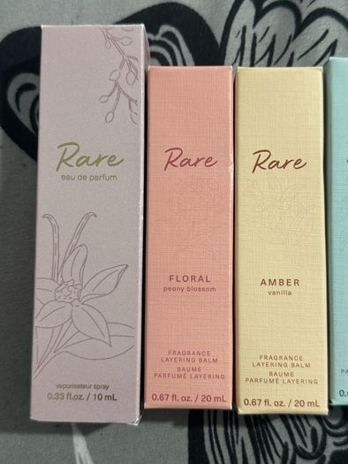 Rare beauty fragrance and fragrance layering balm new