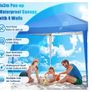 Folding Gazebo 3 x 3 m Waterproof UV Protection Gazebo Popup Garden Tent with 4 Image 5