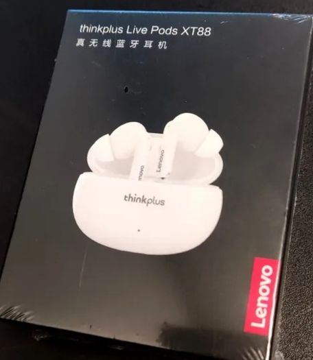 Lenovo original xt88 wireless bluetooth earphones black