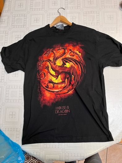 House of the Dragon. Tee Shirt. XL. Black.