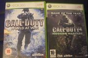 Call of duty world at war modern warfare 4 Xbox 360 game
