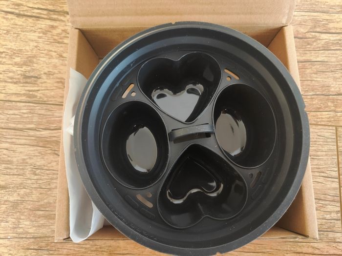 Steam Stars Silicone Egg Poacher Insert for Monsieur Cuisine