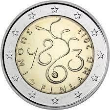 Finland 2 Euro Commemorative Coin 2013 - Parliament. UNCIRCULATED