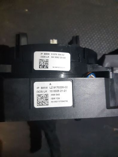 Bmw E60 E61 E63 E64 5 6'es Set Coil Spring Cartridge Switch Unit Steering Column