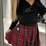 A beautiful checkered skirt Image 2