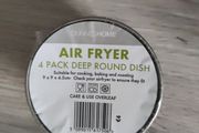 BNWT 4Pack Air a fryer Deep Round Dish