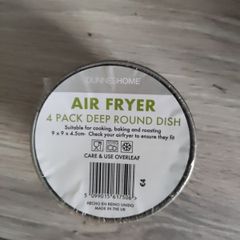 BNWT 4Pack Air a fryer Deep Round Dish