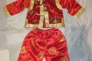 Toddler Traditional Chinese Costume, Lunar New Year Outfit for Boys Aged 3 to 5