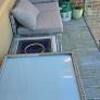 garden furniture sofas and fire place Image 2