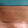 Wooden oak blanket box Image 2