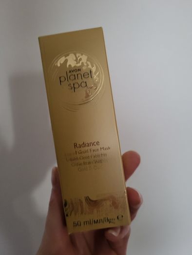 AVON Planet Spa Liquid gold face mask NEW 50ml
