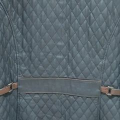 Mens quilted leather jacket