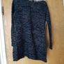 River  Island  Long Cardigan/Jacket with Faux  Fur  Collar. S.10 Image 4