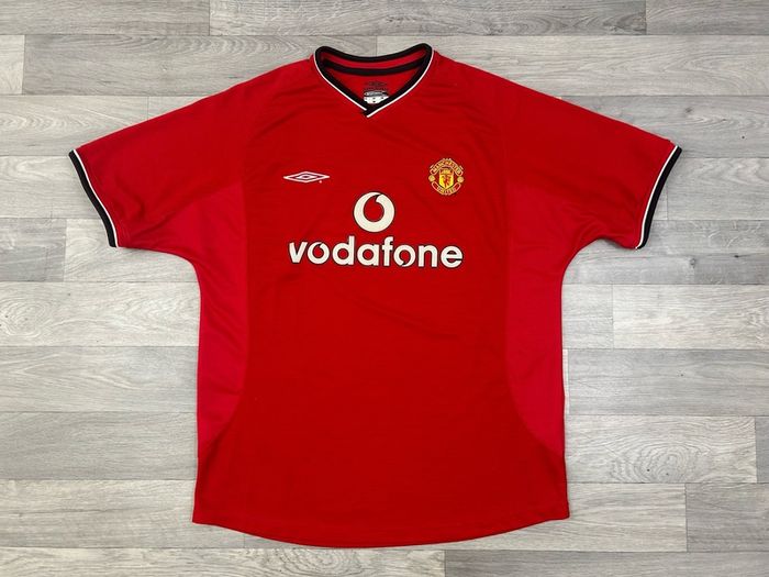 Vintage 2000 Umbro Manchester United Home Jersey Shirt Mens Large