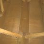 1940s Glass Top Side Table Image 9