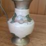 Vintage Enamelled Brass Vase and Jug Image 2