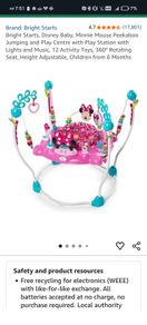 minnie mouse bouncer