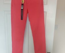 BNWT River Island red skinny leg jeans size UK6R EU32 Postage included