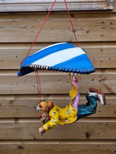 RARE Vintage  Collectible VERONESE 1997  Clown on a Glider Mobile