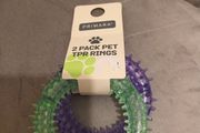 2 dental dog toys