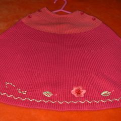 Sucre d'Orge Designer Poncho Age 36 Months -NEW