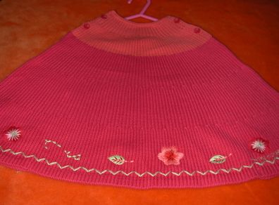 Sucre d'Orge Designer Poncho Age 36 Months -NEW