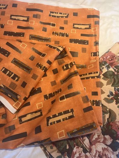 Large retro Fabric